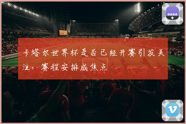 卡塔尔世界杯是否已经开赛引发关注，赛程安排成焦点