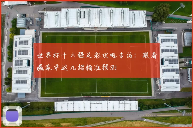 世界杯十六强足彩攻略专访：跟着赢家学这几招精准预测