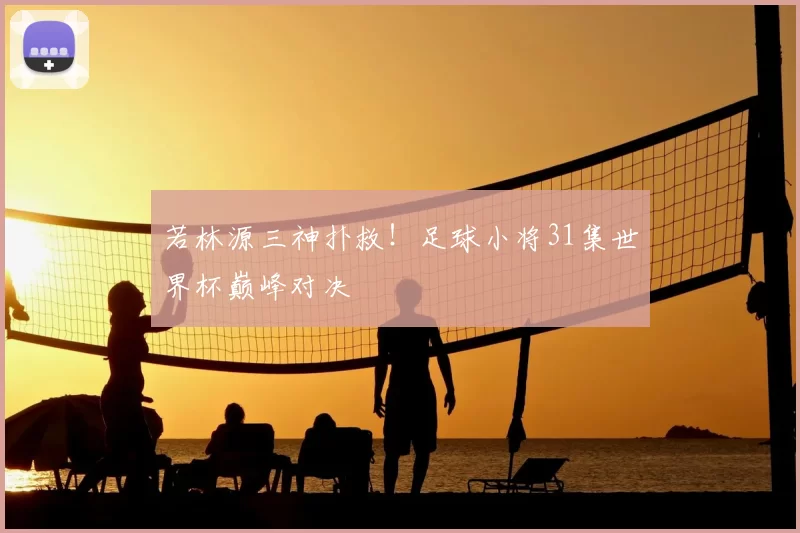 若林源三神扑救!足球小将31集世界杯巅峰对决