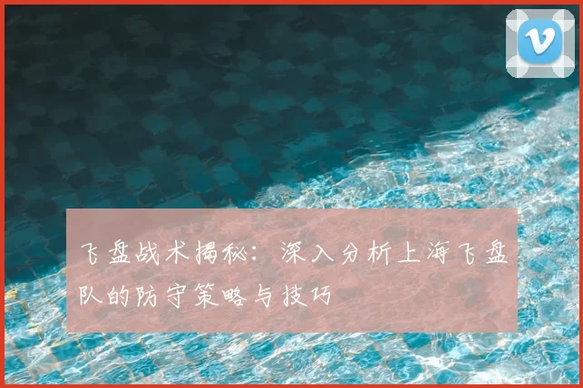 飞盘战术揭秘：深入分析上海飞盘队的防守策略与技巧